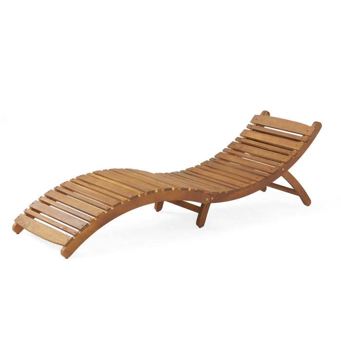 Lahaina - Wood Foldable Chaise Lounge