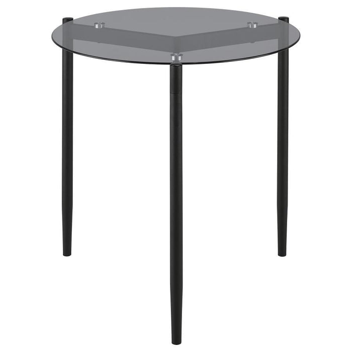 Rosalie - Round Smoked Glass Top Table
