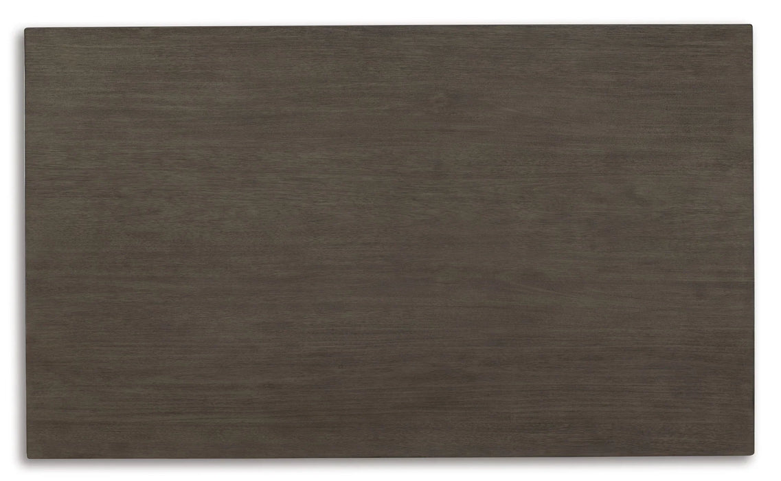 Caitbrook - RECT DRM Table Set (Set of 7) - Gray
