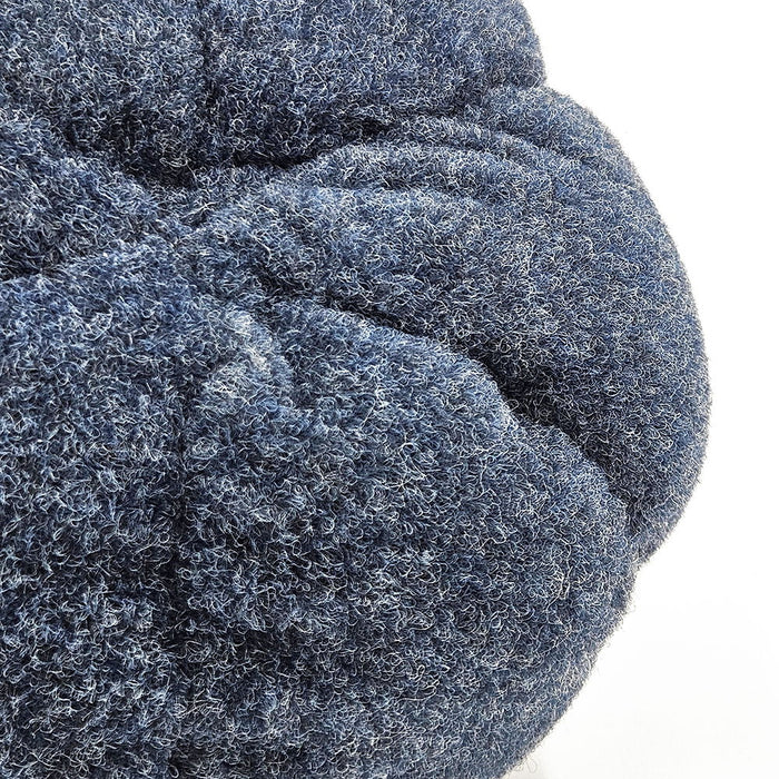 Pumpkin Ornament Decor For Holiday Harvest Festival Fall Festival & Thanksgiving (Set of 3) - Blue