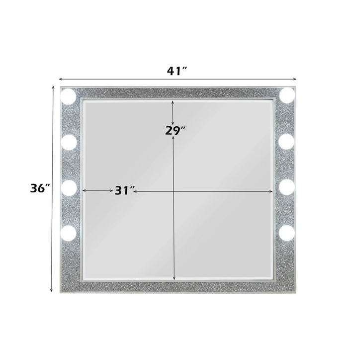Sliverfluff - Mirror With Light - Mirrored & Champagne
