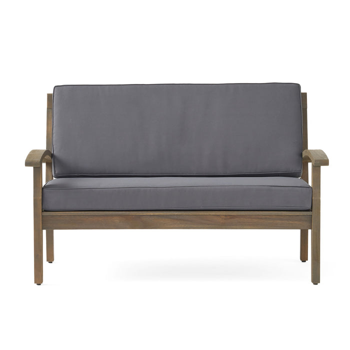 4 Person Outdoor Seating Group With Water Resistant Cushions
