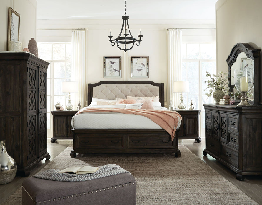 Bellamy - Drawer Nightstand - Peppercorn