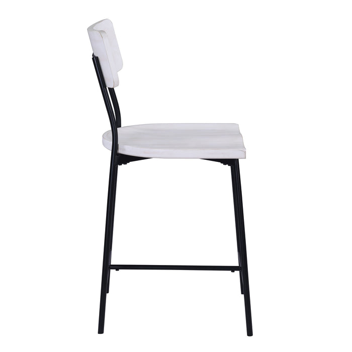 Badin - Counter Stool - White Washed