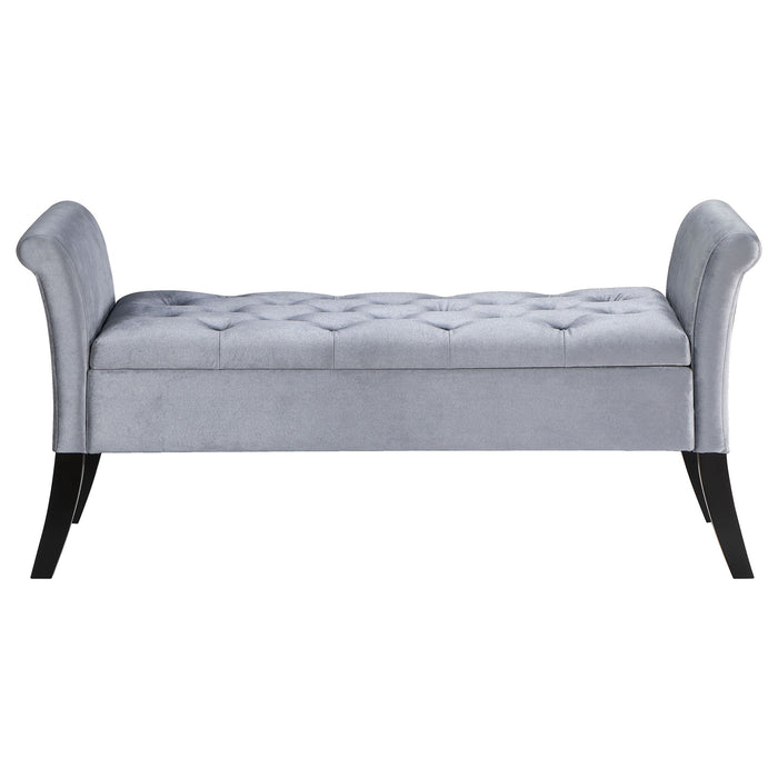 Pasley - Rolled Arm Storage Bench