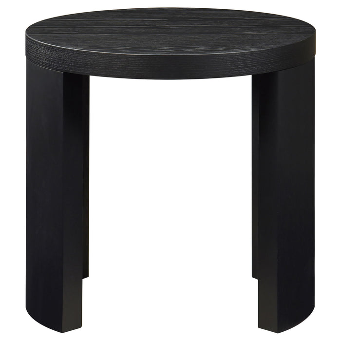 Sweeney 2-piece Coffee and End Occasional Table Set Black