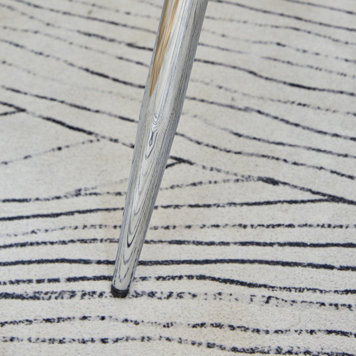 Modern Minimalist Dining Chairs With Metal Legs