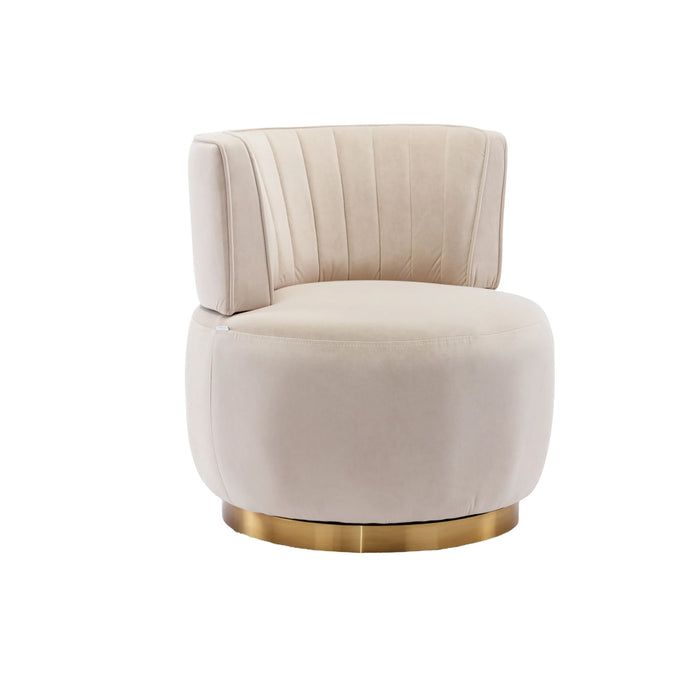 360 Degree Swivel Cuddle Barrel Accent Sofa Chairs, Round Armchairs With Wide Upholstered, Fluffy Chair