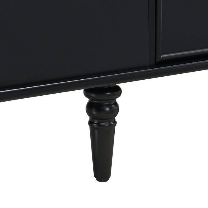 Modern Rectangle Coffee Table With Four Drawers