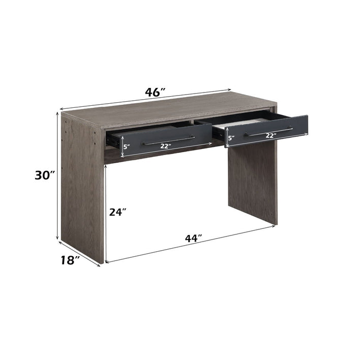 Estevon - Writing Desk - Gray Oak