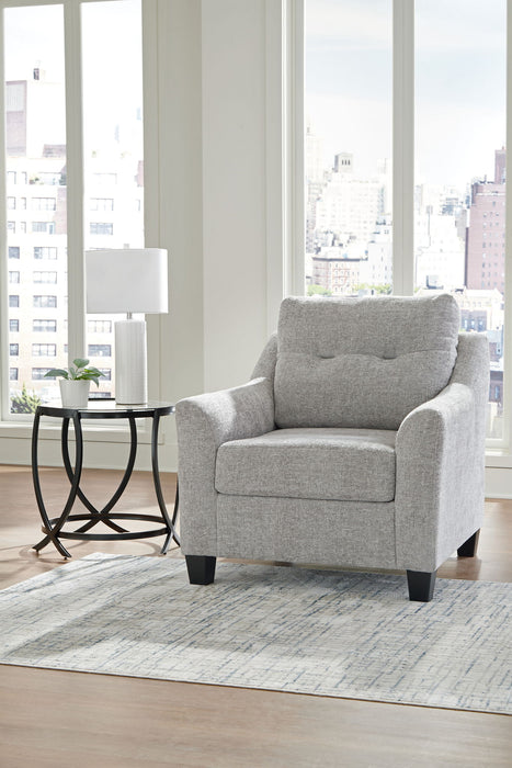 Keenelynn - Chair - Nickel