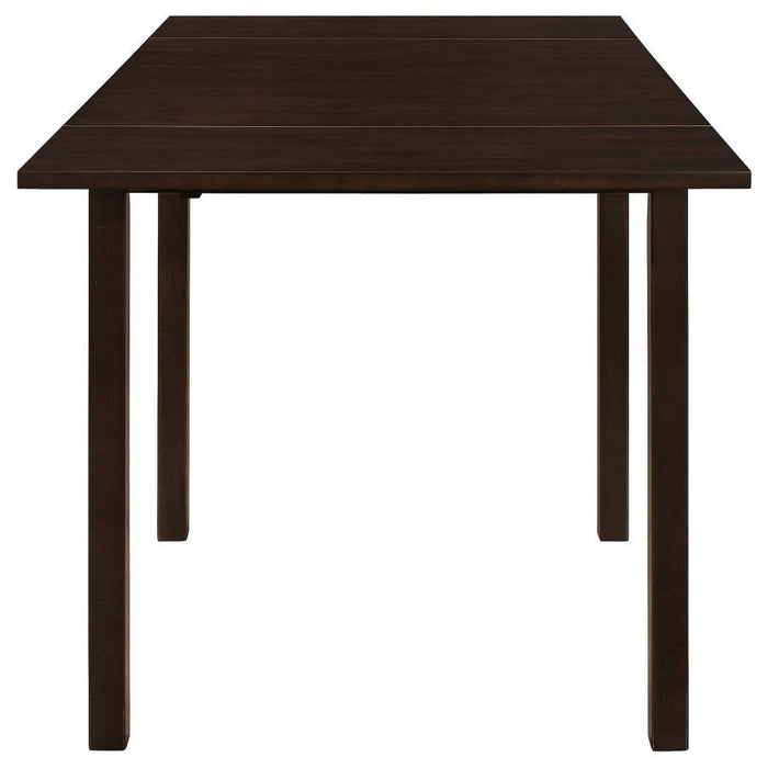 Kelso - 3 Piece Drop Leaf Dining Table Set - Cappuccino