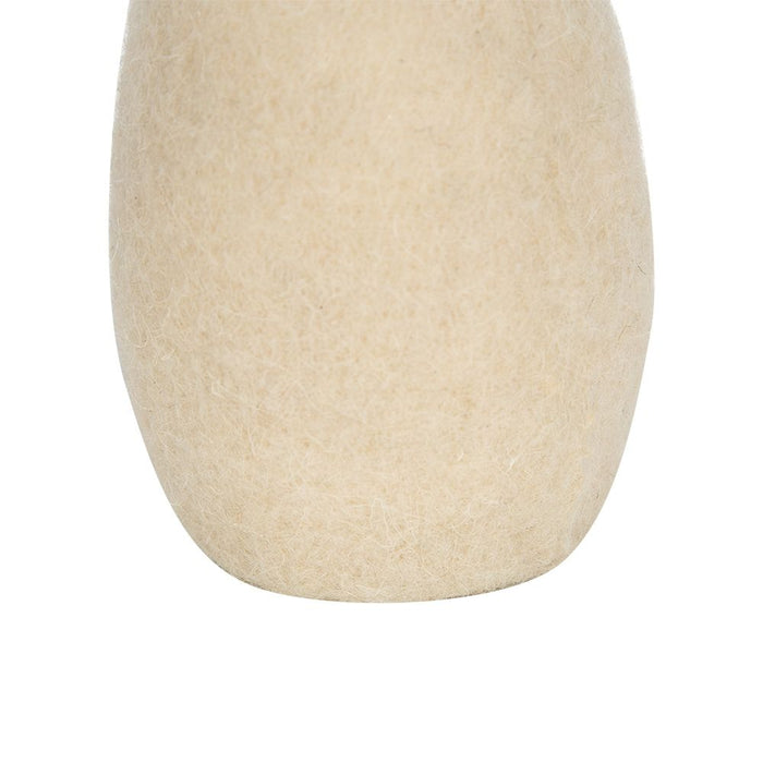 Mushroom Holiday Ornament, For Harvest Festival Fall Festival & Thanksgiving Table Decorations (Set of 2) - Beige / Light Brown