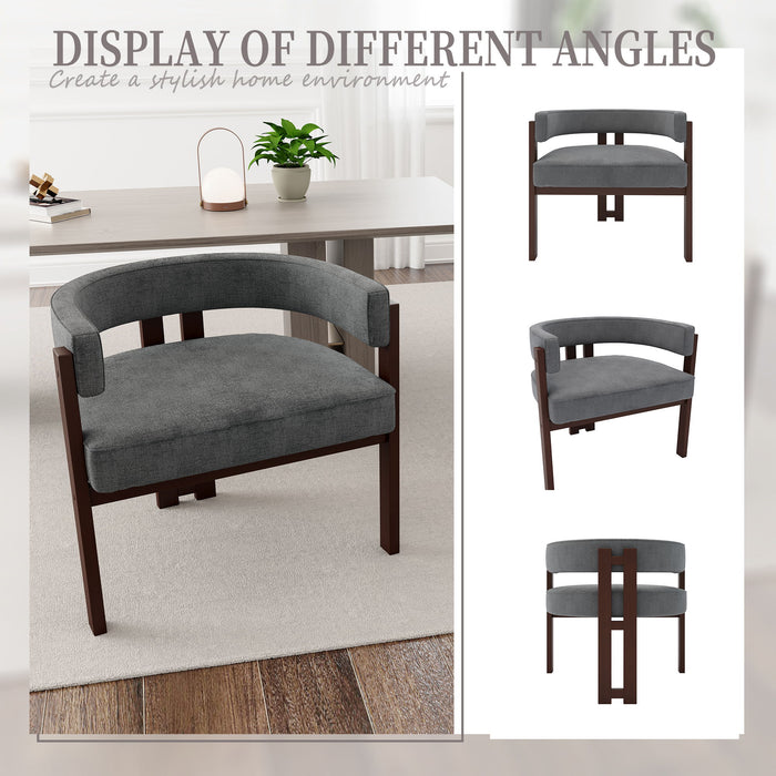 Modern Accent Teddy Upholstered Armchair