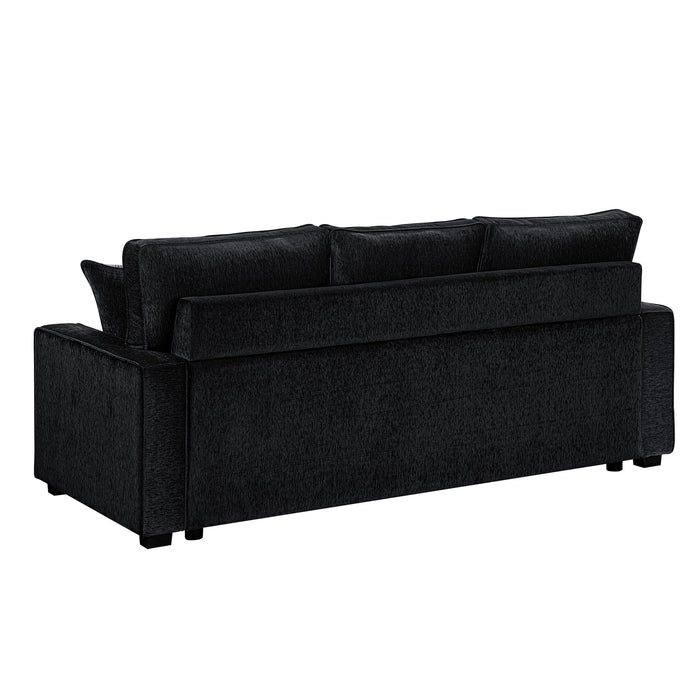 Rita - Sofa With LED - Black