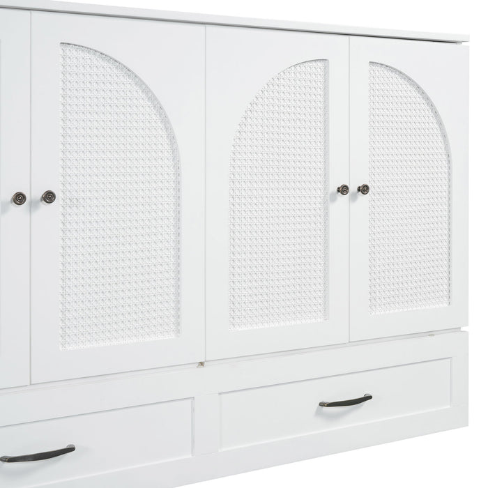 Murphy Bed With Large Drawers