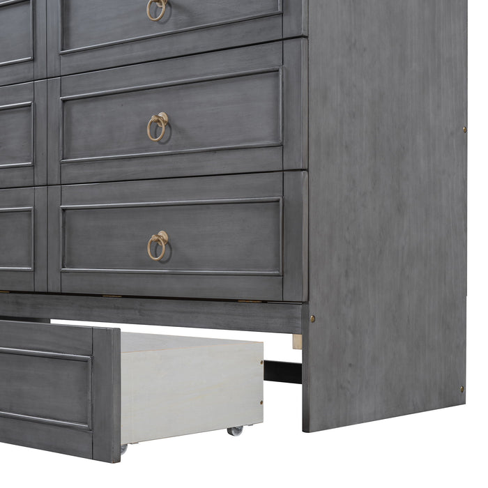 Murphy Bed With Large Drawers And Stylish Design