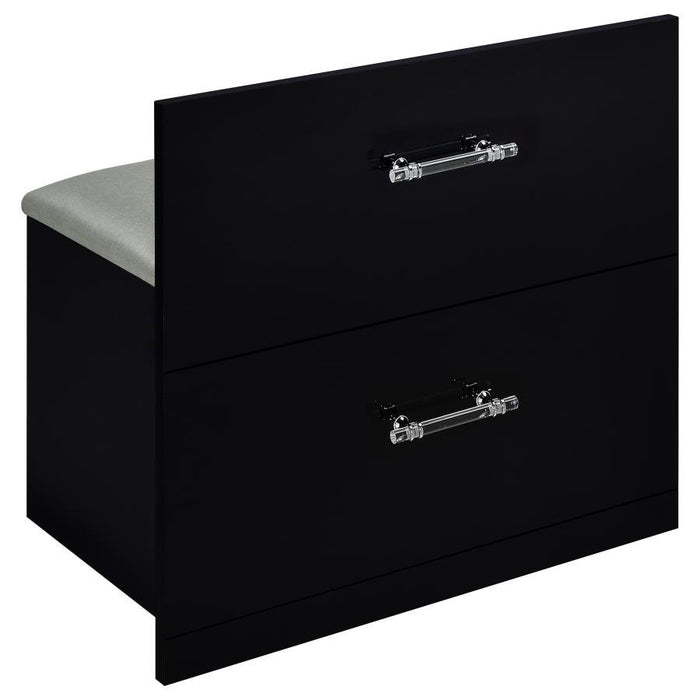 Flora - 2-Drawer Vanity Set With LED Mirror