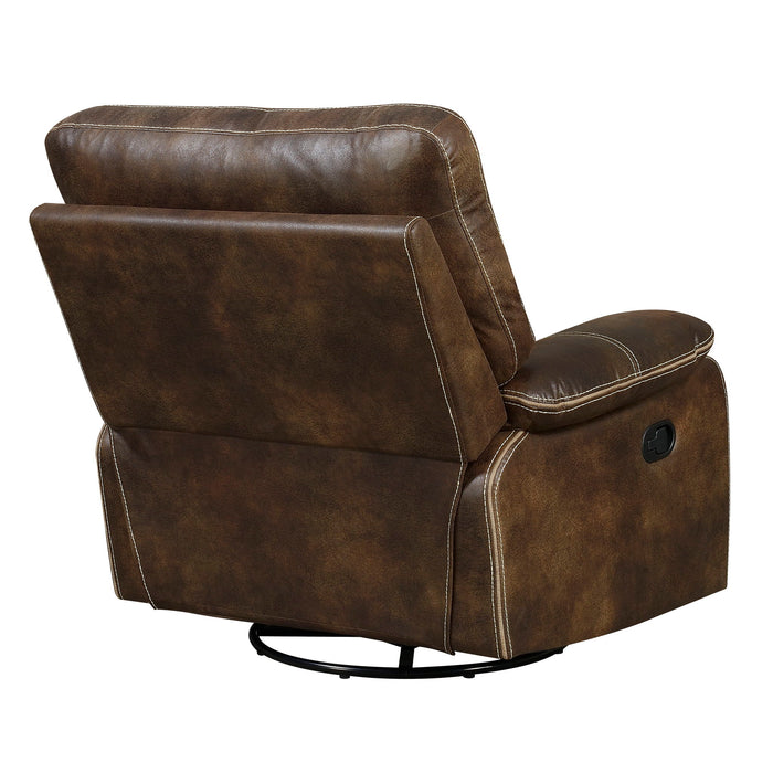 Rustic Swivel Gliding Recliner