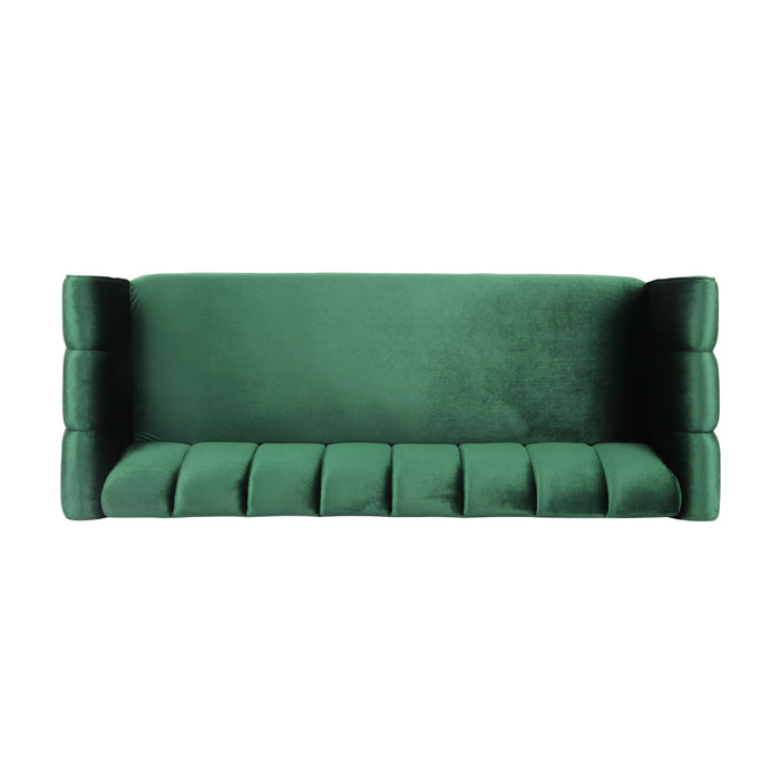 Miranda - Modern Glam Velvet 3 Seater Sofa