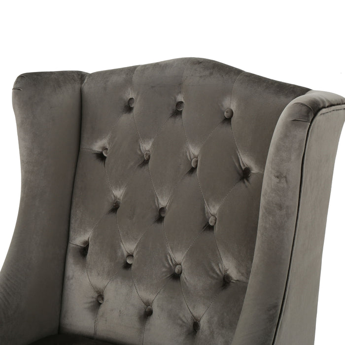 Toddman - Hi - Back Club Chair With Elegant Design