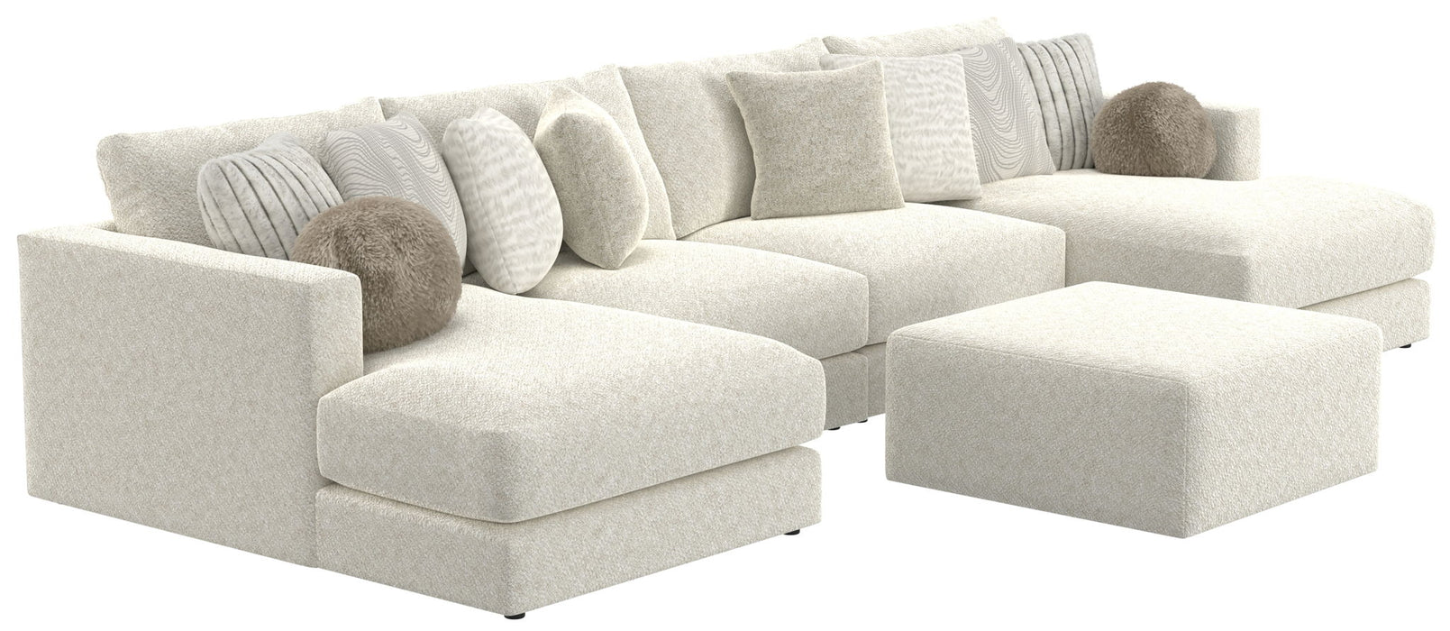 Ritzy - Modular Sofa And Included Cocktail Ottoman