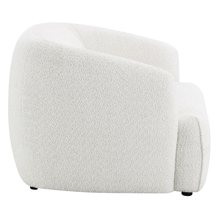 Lucifer - Chair - White Shimmer Chenille