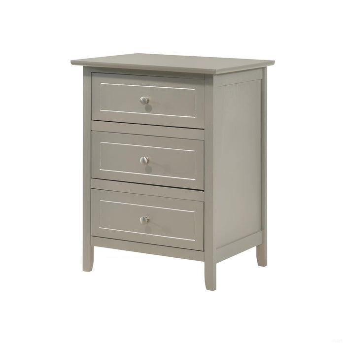 Daniel - 3 Drawer Nightstand