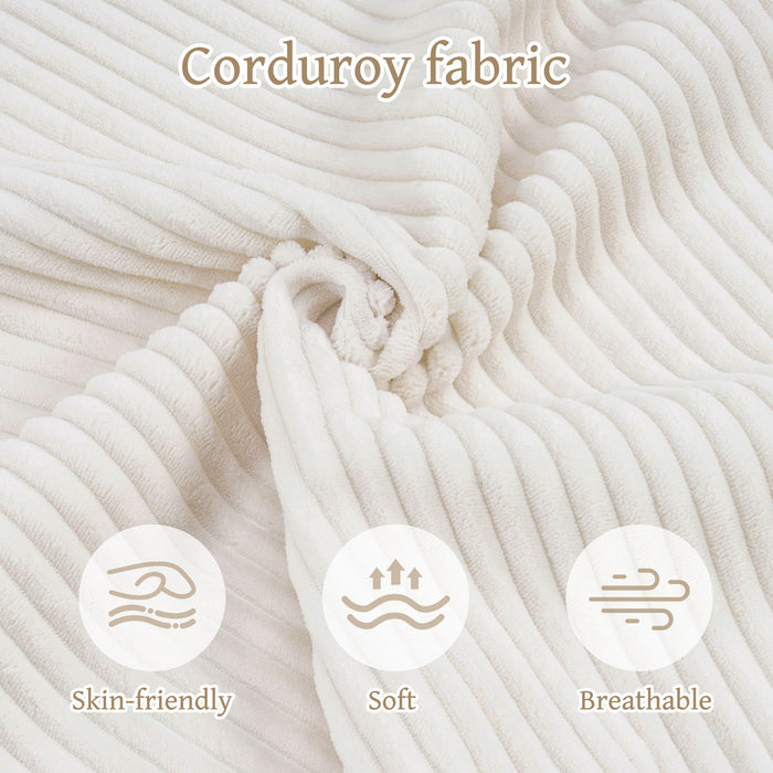 L Shaped Sectional Sofa, Full Compression 3 Seater Cloud Couch With Chaise