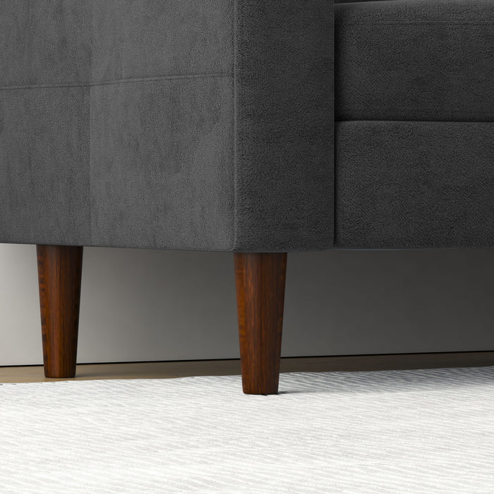 3 Seater Convertible Combination L Shaped Sofa With Footstools With Storage