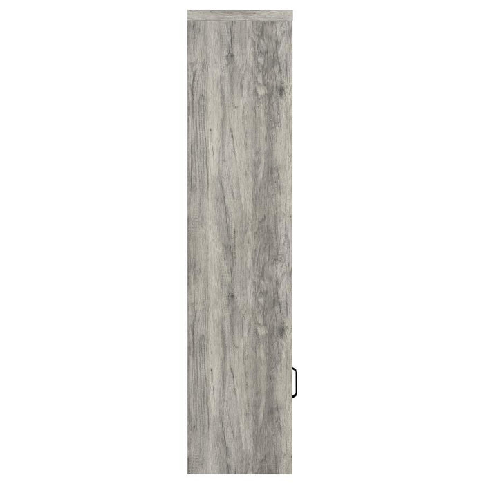 Burke - 3 Piece TV Entertainment Center - Gray Driftwood