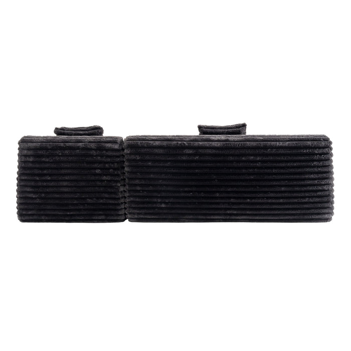 Cloud Sectional Sofa Upholstered Couch Free Combined Sofa