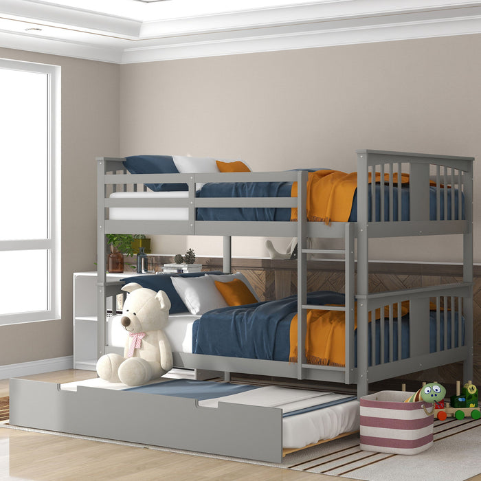 Bunk Bed With Ladder For Bedroom, Guest Room Furniture