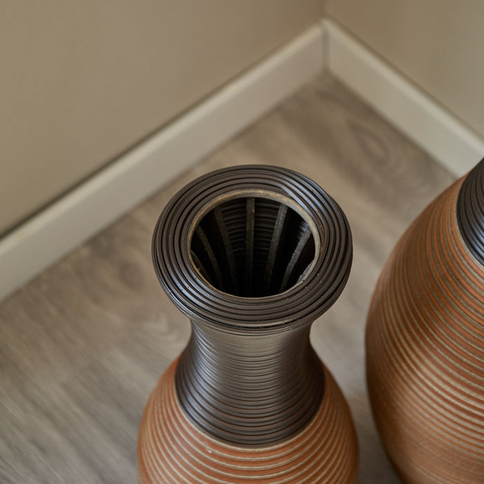 Designer Floor Vases, Large Vases For Home Decor Flooring (Set of 3)