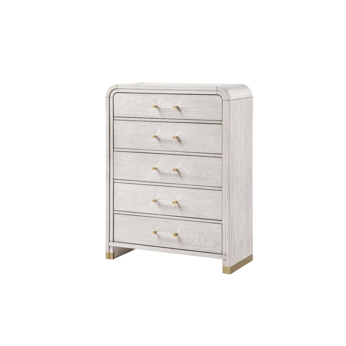 Malco - Chest, Gold Accents - Oak