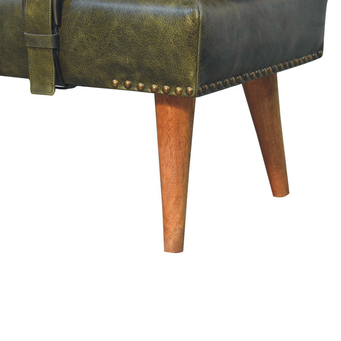 Buffalo - Hide Leather Bench
