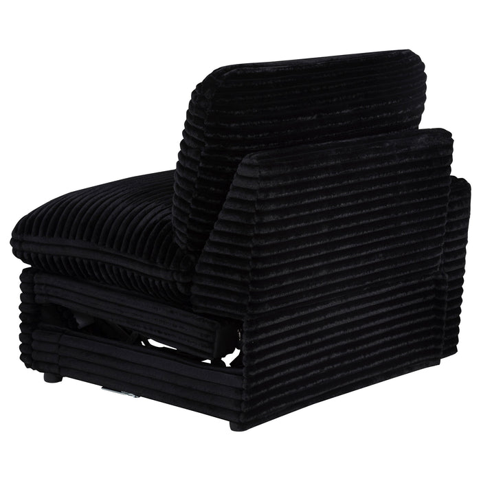 Collins Modular Power Loveseat Black