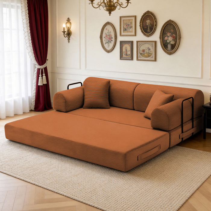 Convertible Sleeper Sofa Bed For Living Room