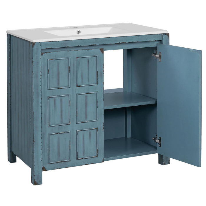 Bathroom Vanity Organizer With Sink, Combo Cabinet Set, Bathroom Storage Cabinet