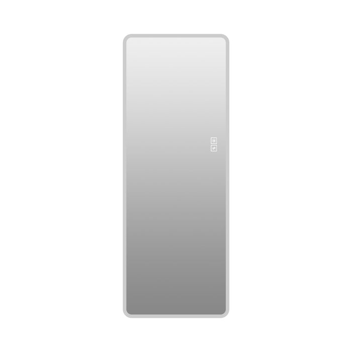 LED Full Length Mirror With Frosted Edge Lighting, 3 Color Temperatures