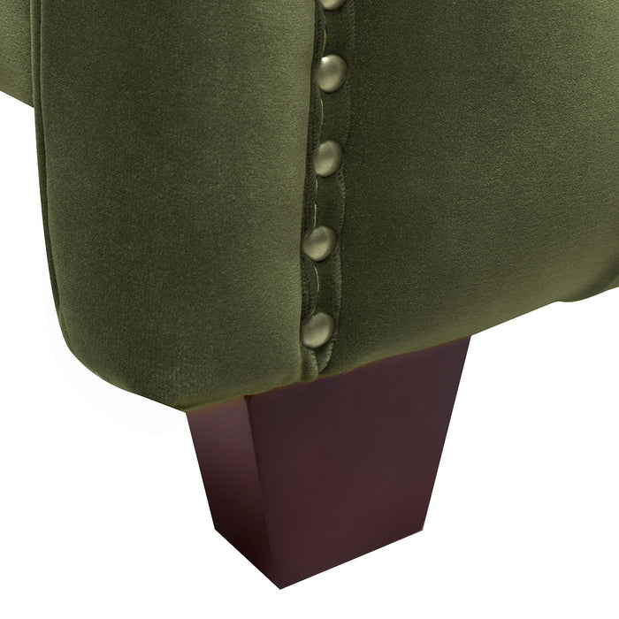 Marcella - Upholstered Shelter Headboard Bed Set