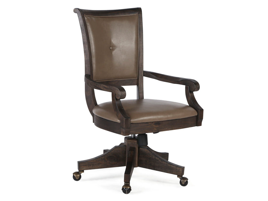 Sutton Place - Swivel Chair - Weathered Charcoal