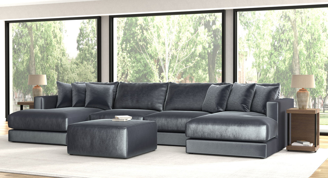 Remington - Modular Sofa And Cocktail Ottoman