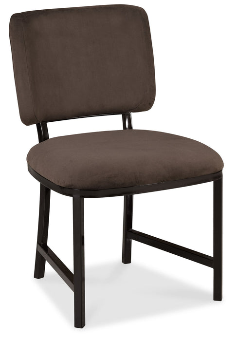 Modern Mosaic - Upholstered Side Chair (Set of 2) - Brown