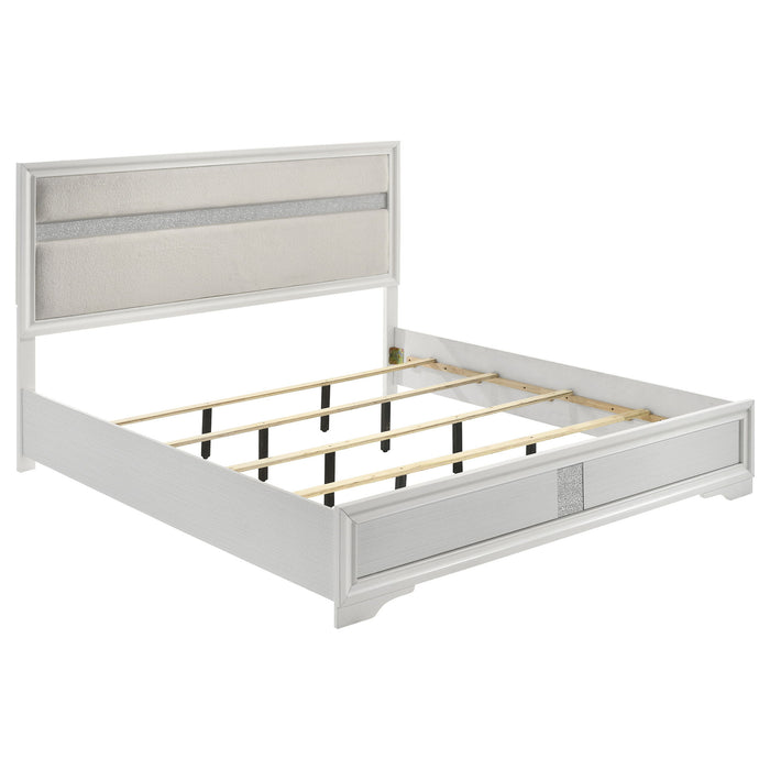 Miranda 5-piece Eastern King Bedroom Set White