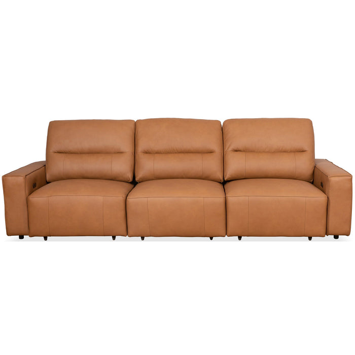 Grant - Triple Power Convertible Sofa - Cognac