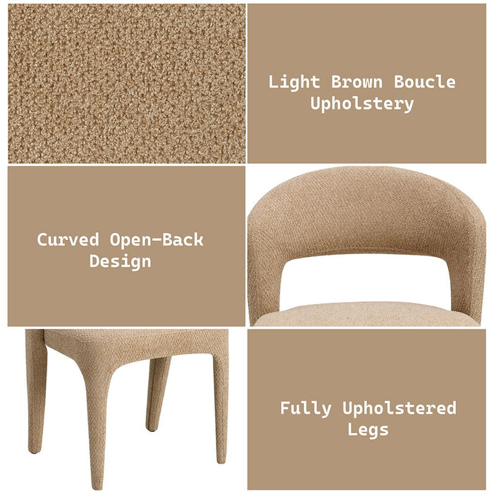 Lidi - Side Chair (Set of 2) - Light Brown