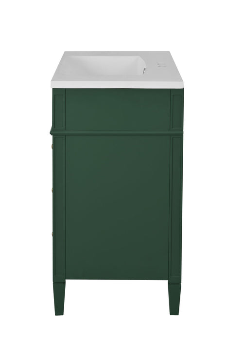 Bathroom Vanity & Top Sink, Modern Bathroom Storage Cabinet With 2 Drawers And A Tip-Out Drawer