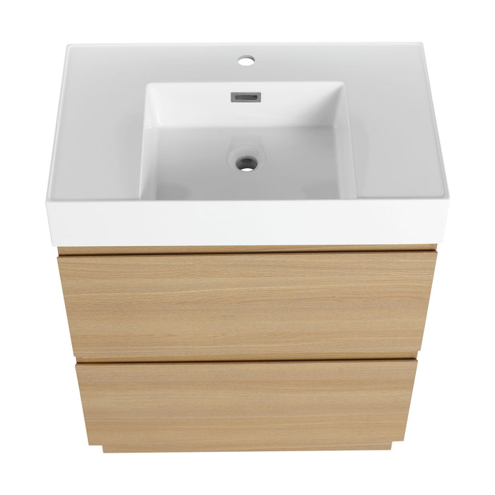 Modern Freestanding Bathroom Vanities With Single Sink Combo