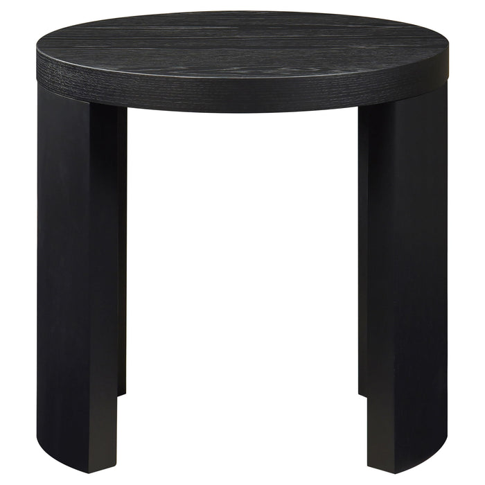 Sweeney 3-piece Coffee and End Occasional Table Set Black